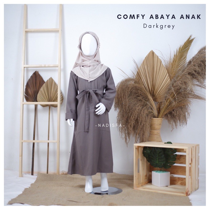 MINI COMFY ABAYA BAYI ANAK DAN REMAJA