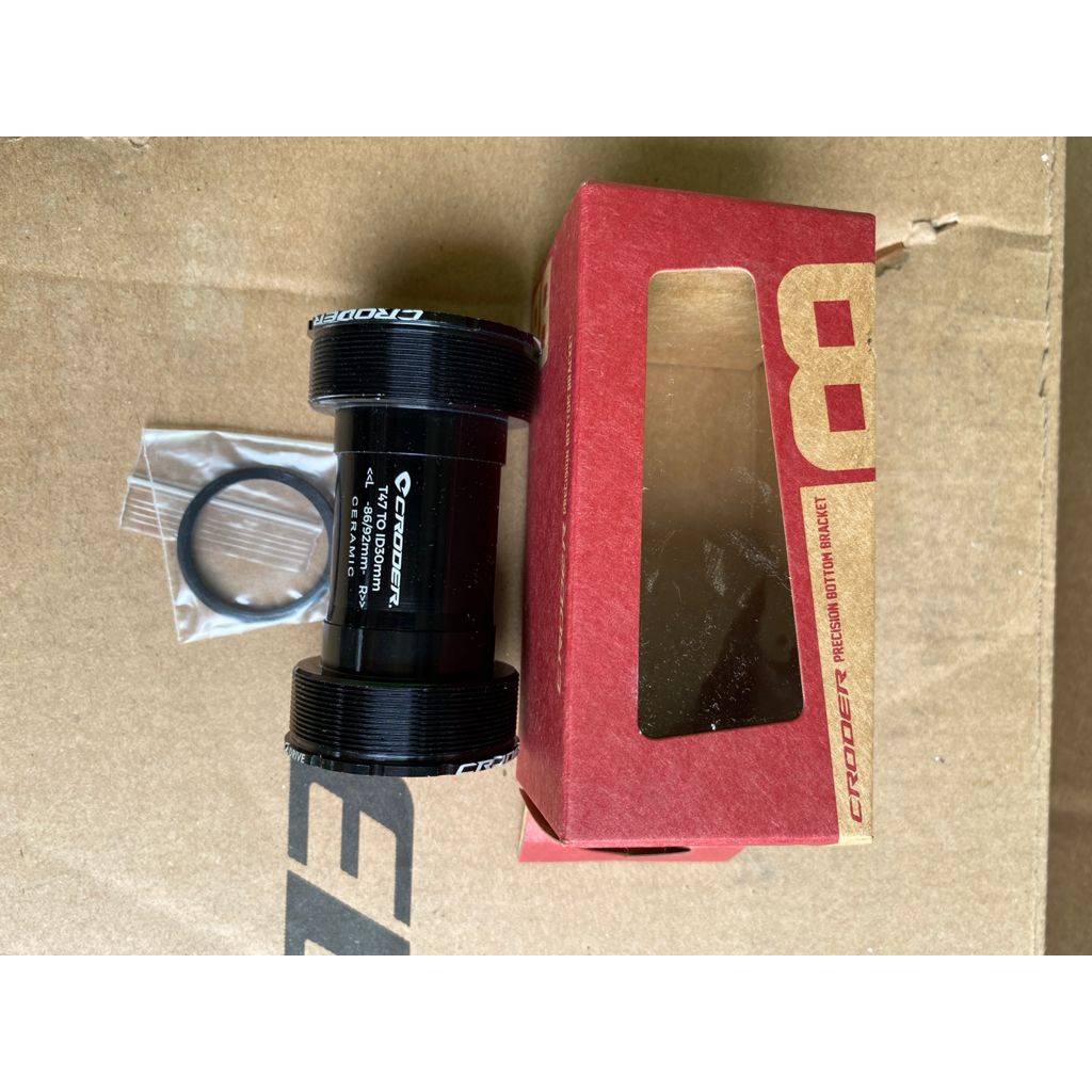 Bottom Bracket BB Ceramic Croder BB 47 86 MM 30 MM spindel Roadbike