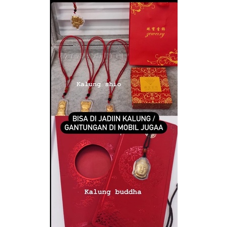 

kalung buddha emas pilih salah satu