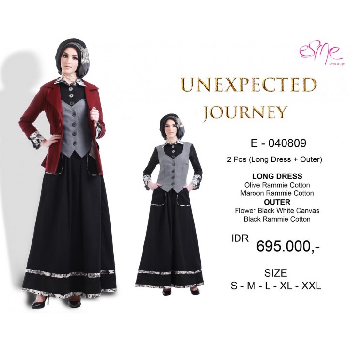 [Muve BoutiQue] Esme Unexpected Journey E-040809 Gamis Ori