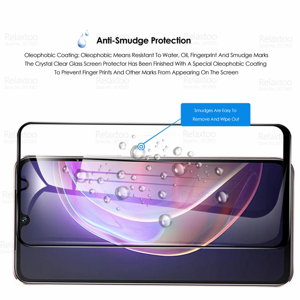 3pcs Pelindung Layar tempered glass Untuk VIVO Y91 Y89 Y90 Y19 Y11 Y70 Y51 Y30 Y20 Y20A Y73S Y70S Y52S Y51S Y30 Y20i Y20S Y20S Y3S Y20