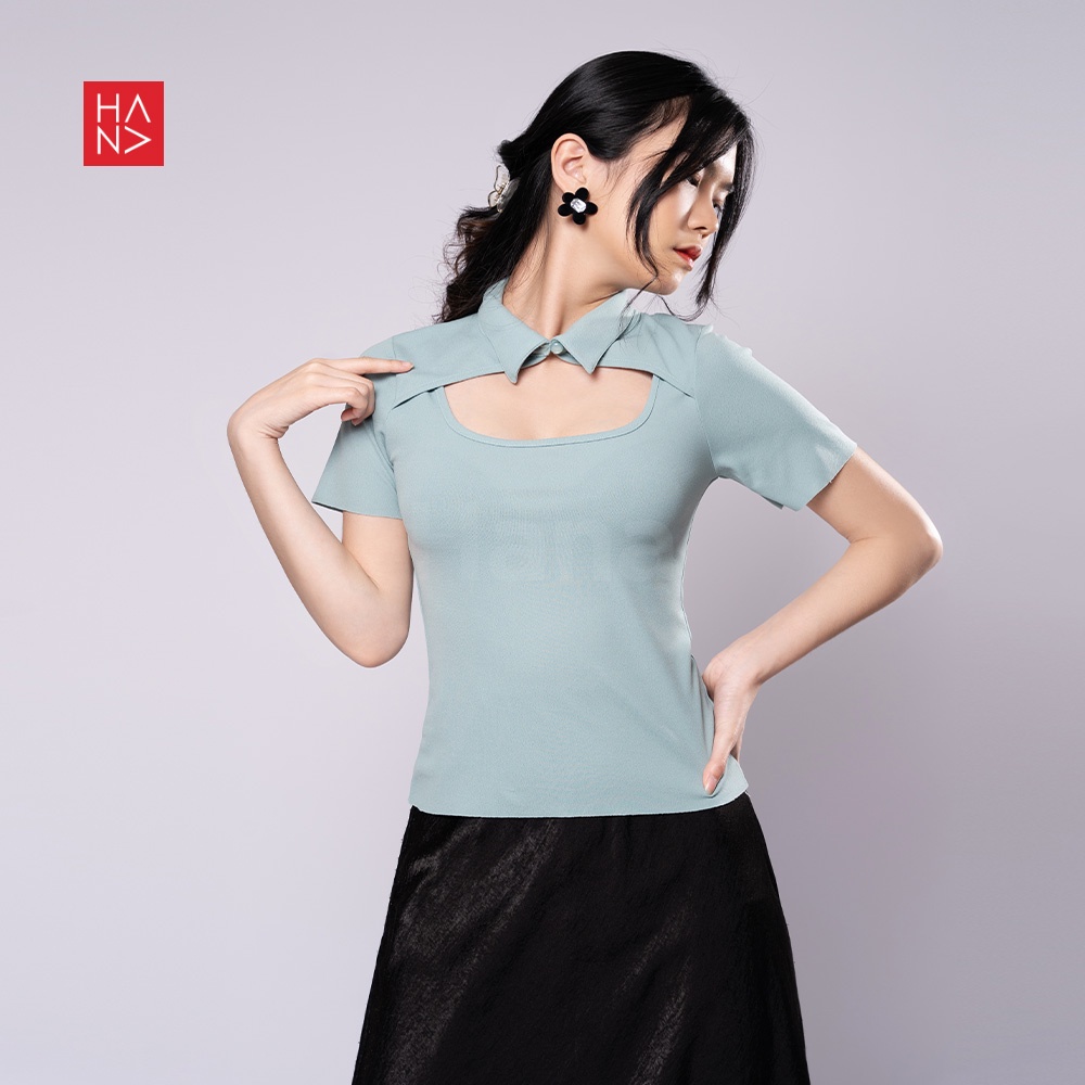 Hanafashion JKT - Bona T-shirt Wanita / Kaos Wanita Gaya Korea - TS421