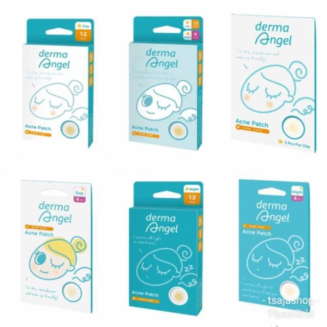 Derma Angel Acne Patch Day Night MIX / 6 PCS / 12 PCS