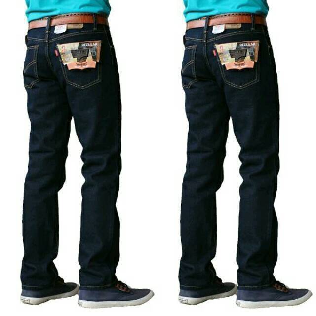 Celana Jeans standar - Celana jeans pria - celana panjang, bayar COD