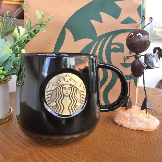 STARBUCKS OFFICIAL MUG Cangkir Kopi Teh SIREN Tembaga - Putih