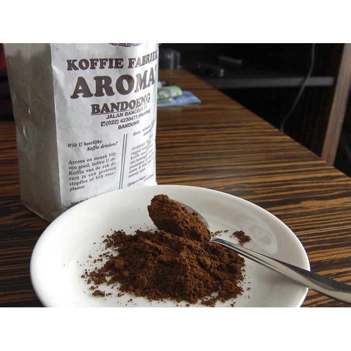 

Kopi AROMA Mokha Arabica Banceuy Bandung Giling HALUS 500g