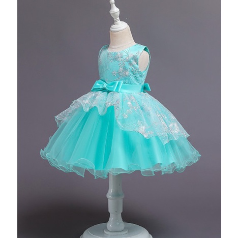 DRESS PESTA ANAK PEREMPUAN IMPORT / BAJU PESTA ANAK TUTU UNTUK USIA 0-2TAHUN