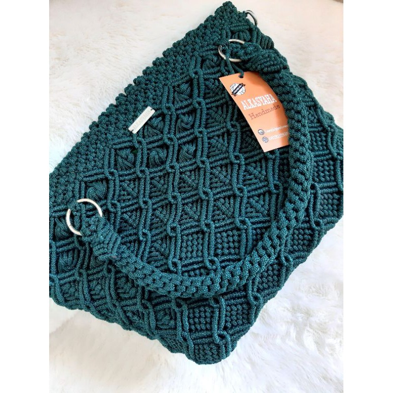 Tas tali kur besar ijo botol