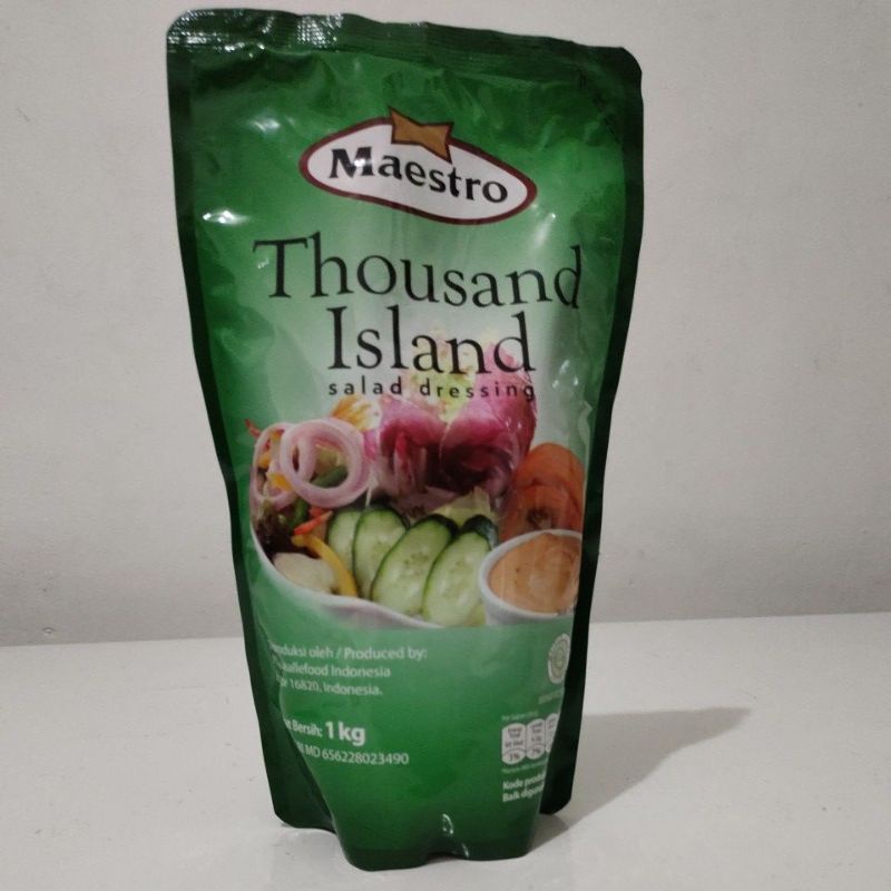 

Maestro thousand Island 1kg Salad dressing standing pouch