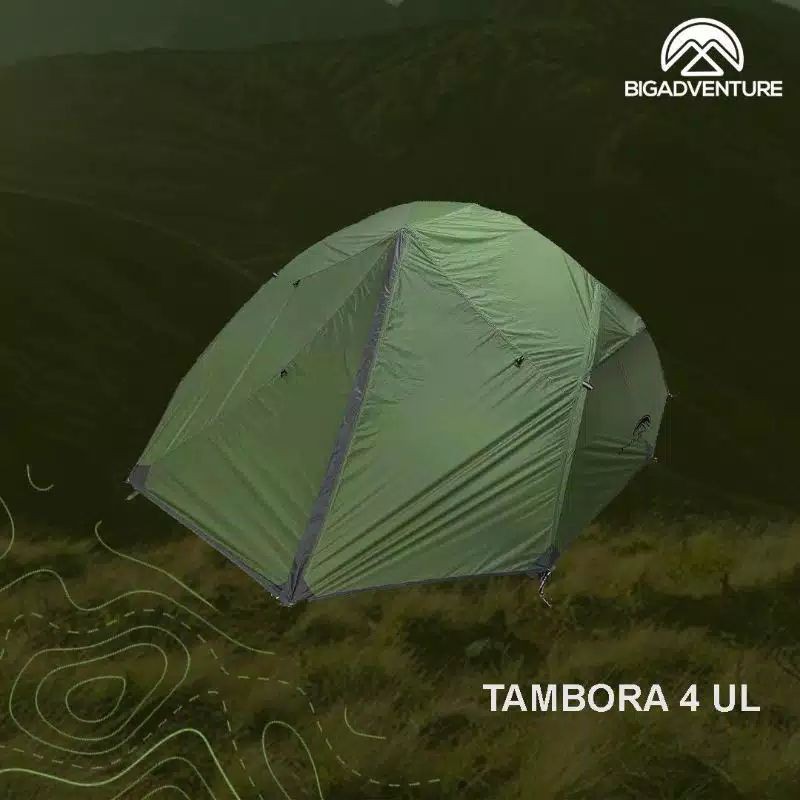 Big Adventure Tambora 4 Ultralight tenda 4 person