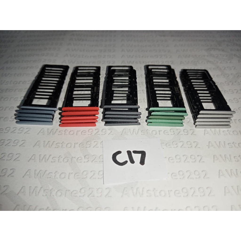 Slot Tempat Dudukan Kartu Simcard Sim card Lock Simtray Sim Tray REALME C17