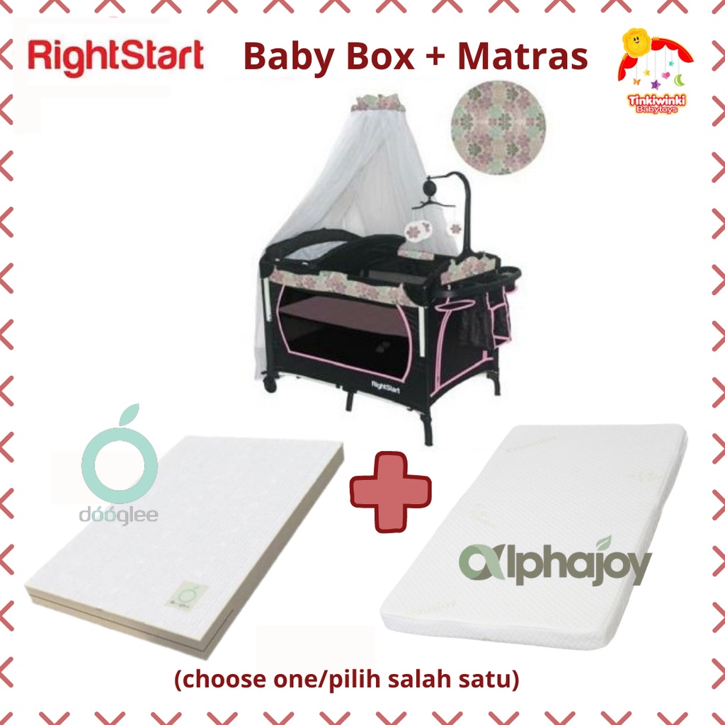 Right Start Baby Box + Matras Dooglee | Alphajoy