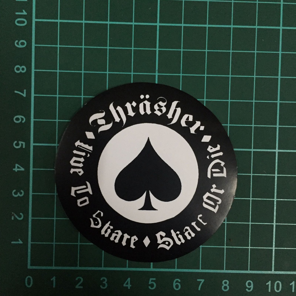 Sticker Distro Brand Cutting Anti Air Graftac (BEBAS PILIH MOTIF)-Cut 19