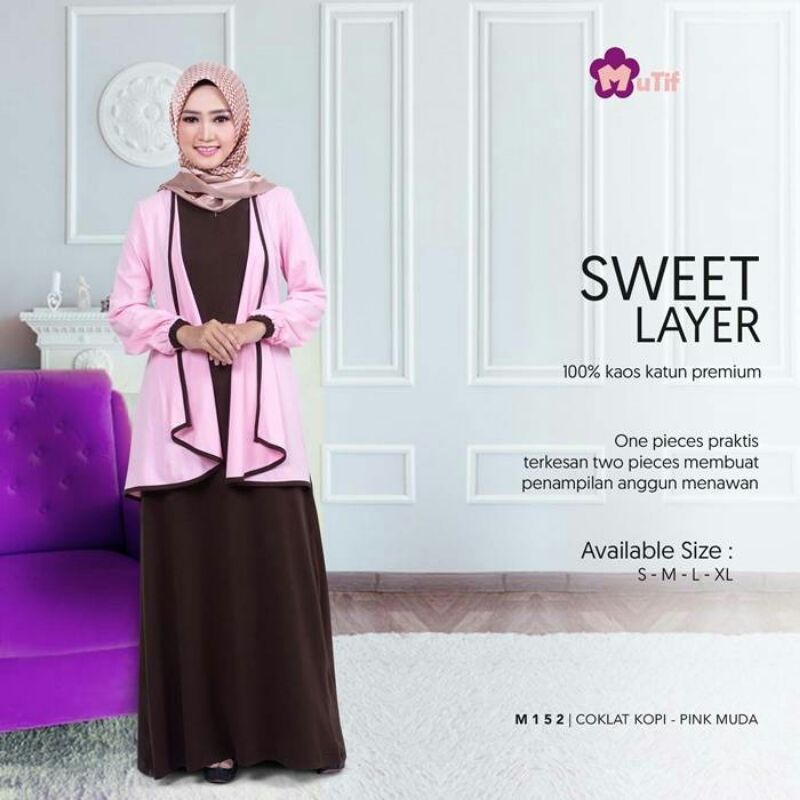 gamis mutif wanita