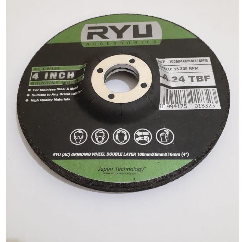 Ryu Batu Poles 4 Inch / Grinding Wheel Double Layer 4 Inch