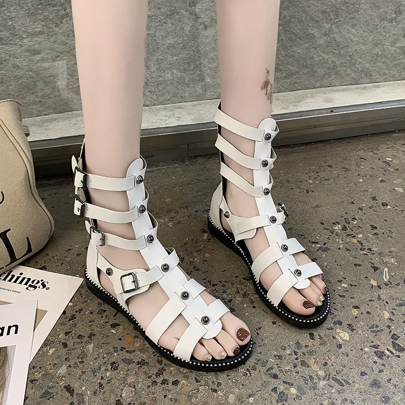 [ Import Design ] Sepatu Sandal Gladiator Wanita Import Premium Quality ID175