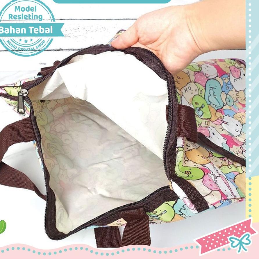 ➥ Tas Belanja Resleting / Tas Belanja Lipat / Shopping Bag Lipat / Tas Lipat / Eco bag - Motif 22 ►