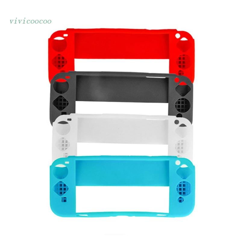 Vivi Casing Pelindung Konsol Game Nintendo Switch OLED Warna Hitam Biru Merah Putih