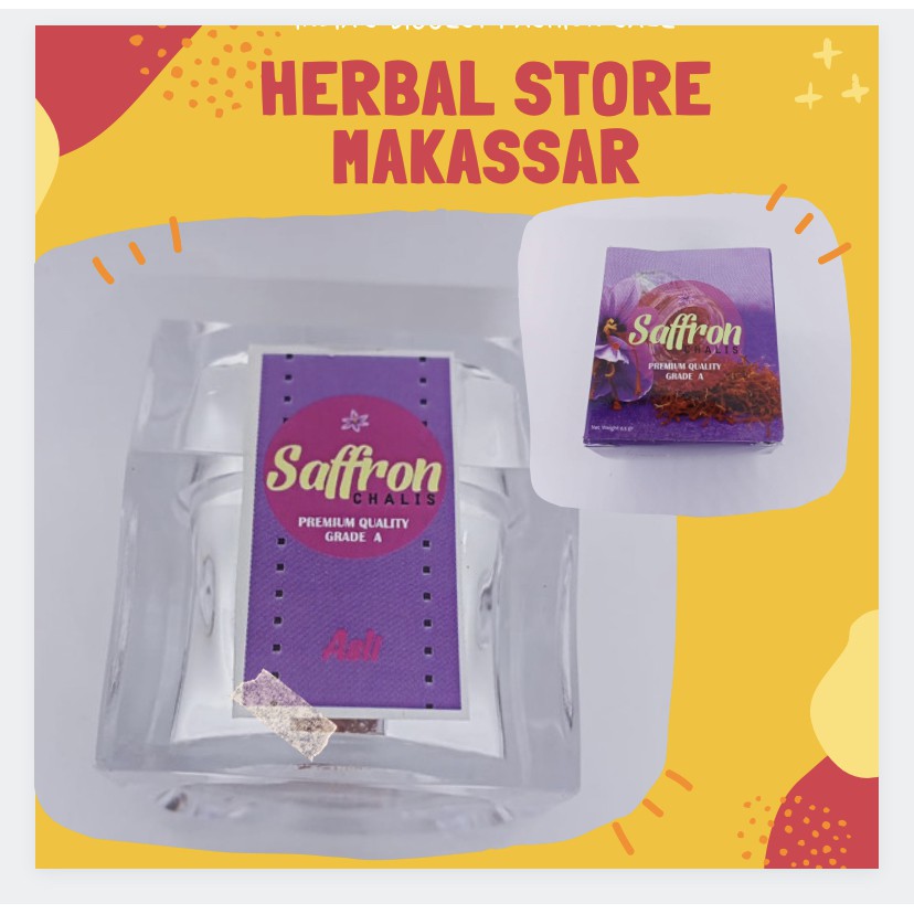 

SAFFRON SUPER NEGIN 1GR / BUNGA SAFFRON AFGHANISTAN