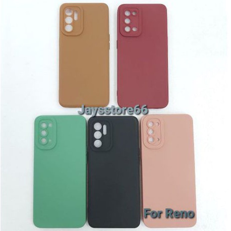 Case ProCamera Soft Matte With Camera Protector 9D Reno 4 5 6 4G 6 5G  5F 4F 7 5G 7 4G