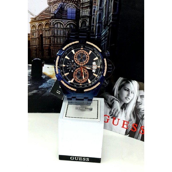 GARANSI1TH J9 ORIGINAL GUESS JAM TANGAN PRIA JAM WANITA SERTIFIKAT+BOX JAM ORIGINAL JAM ASLI