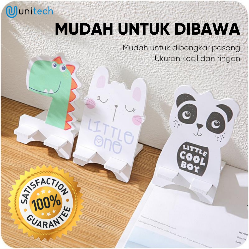 Holder Handphone Motif Animal Dudukan Holder Hape Tablet Universal