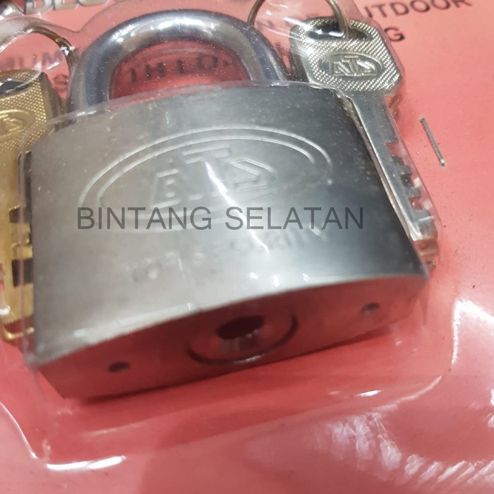 KUNCI GEMBOK KUNCI PENGAMANMASTER KEY LOCK KEY 5 IN1 BR505 STAINLESS