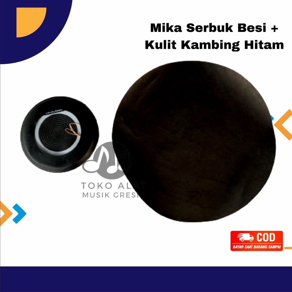 Satu Paket Kulit Tak Dut Mika Serbuk Besi Ketipung Kendang Sahi Roling Ory  Gendang Dangdut Tabla Ko