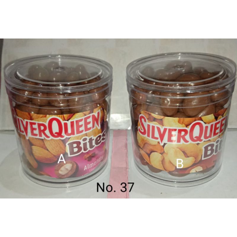 

coklat silverqueen almond dan mede