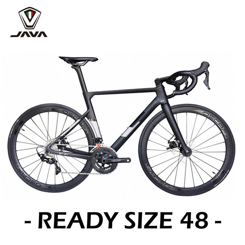 READY STOCK JAVA VESUVIO 2021 CARBON HIDDEN CABLE DISCBRAKE SHIMANO 105 22SPEED