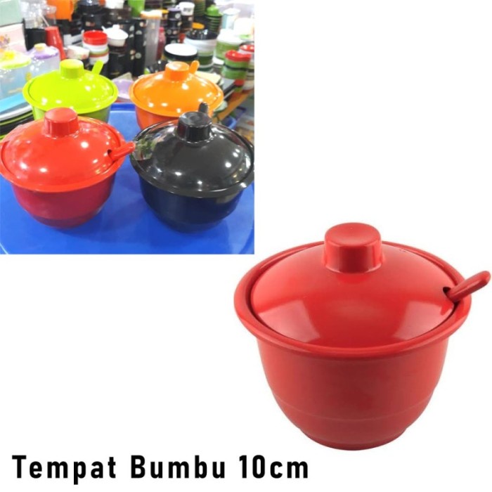 

Tempat Sambal Bumbu Kecap Asin Manis Cabe Cabai Food Grade Sendok ori