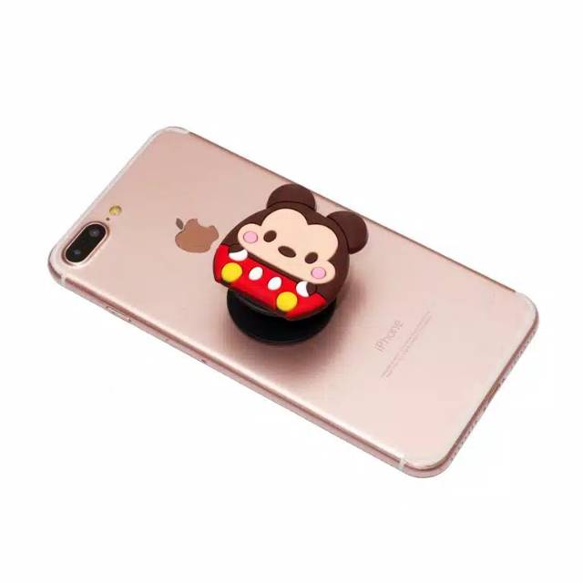 Unicorn Pop Socket Penyangga Handphone Anak Sekolah Online Agar Tidak Jatuh Tsum Tsum Karakter Lucu Timbul 3D