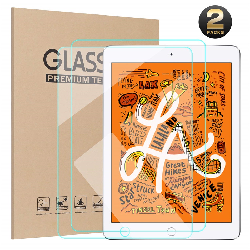 3pcs / Pak Pelindung Layar Tempered Glass Untuk ipad mini 5 7.9 inch 2019 Model A2133 ipad mini 4