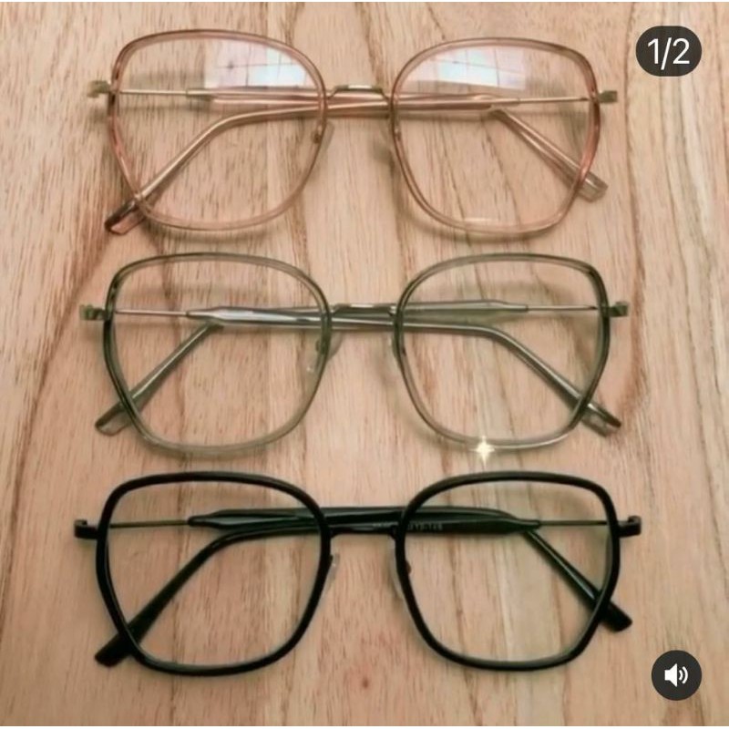 Kacamata Lengkap Lensa Bluechromic