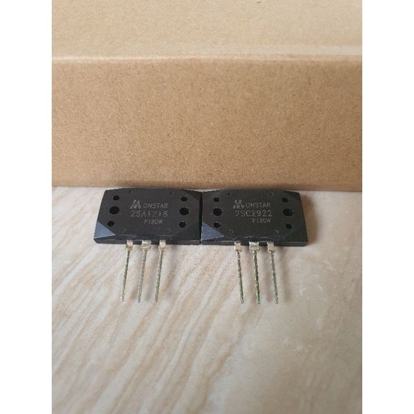 TRANSISTOR 2SA1216 / 2SC2922 180W BY MONSTAR