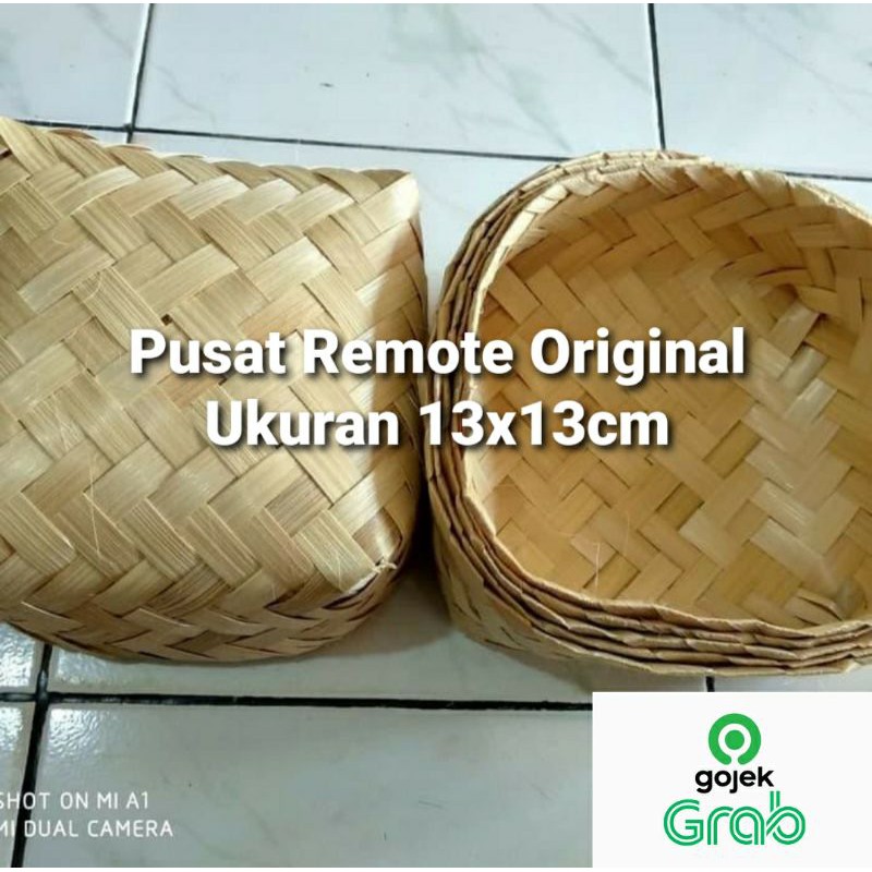 BESEK BAMBU 13X13 HAMPERS 13CM X 13 CM NATURAL POLOS