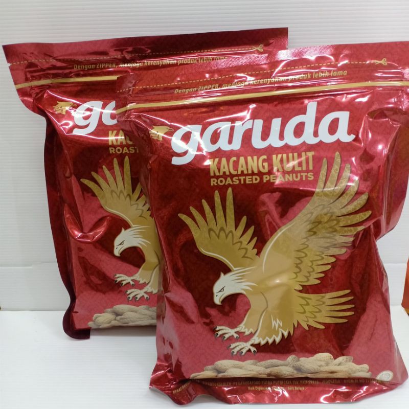 

Garuda Kacang Kulit Roasted Peanuts 375gr [2Pcs]