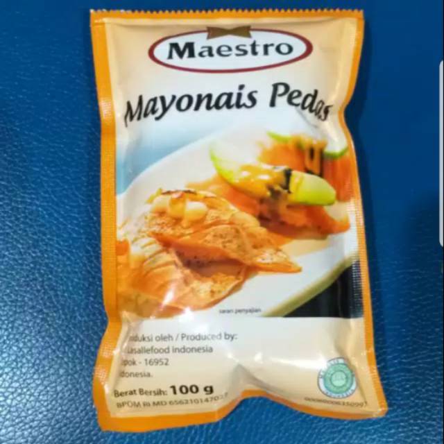 

Maestro mayonaise pedas 100gr