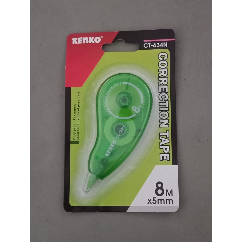 Correction Tape Pita Koreksi Kenko CT-634 , CT-802 ,CT-902, CT- 903