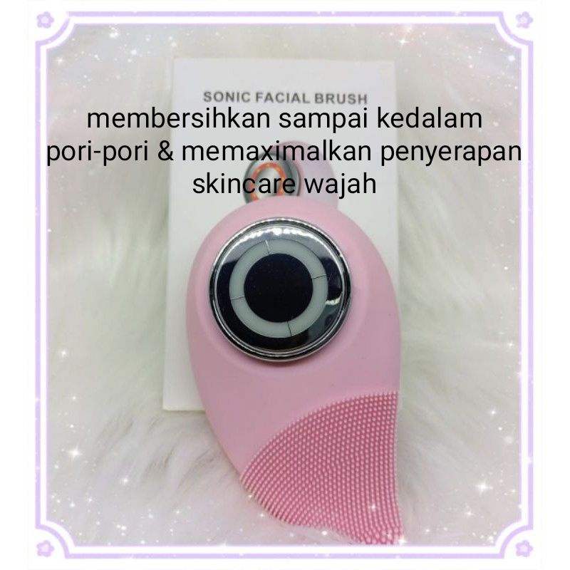 alat pembersih wajah / facial cleansing brush / beauty massanger / rejuvenation / bukan pnp beauty