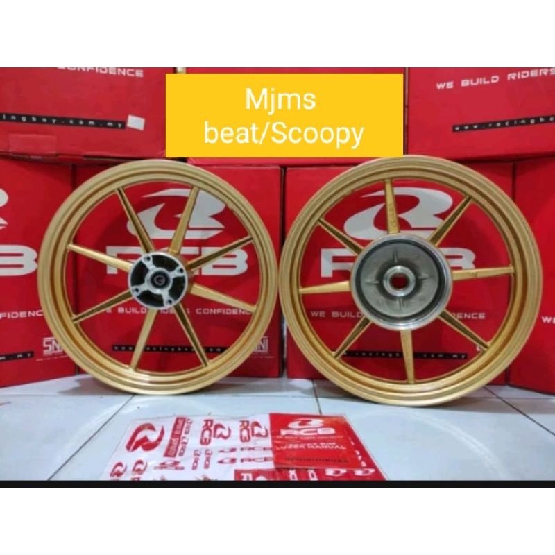 Velg RCB SP811 Beat Scoopy Vario 110 palang 8 ring 14 Velg racing RCB beat Scoopy Vario 110 sp 811