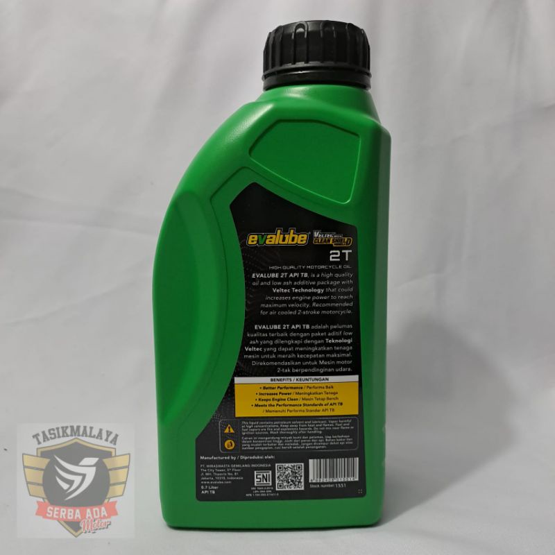 OLI EVALUBE 2T TWO STROKE OIL 0,7 LITER 100% ASLI