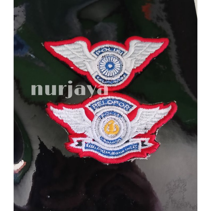 atribut POLRI LANTAS wing LANTAS POLRI TERBARU/PELOPOR terbaru