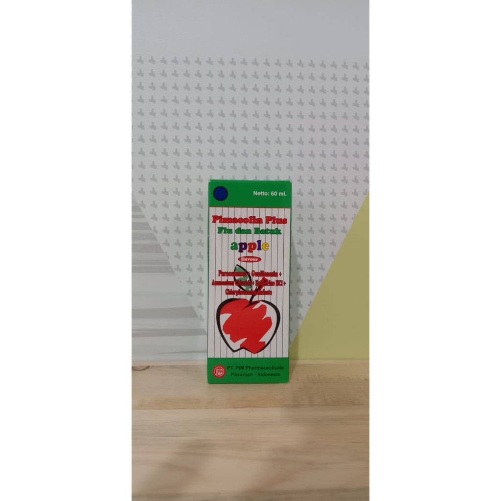 

Pimacolin Plusn Sirup 60ml ( Rasa Apel )