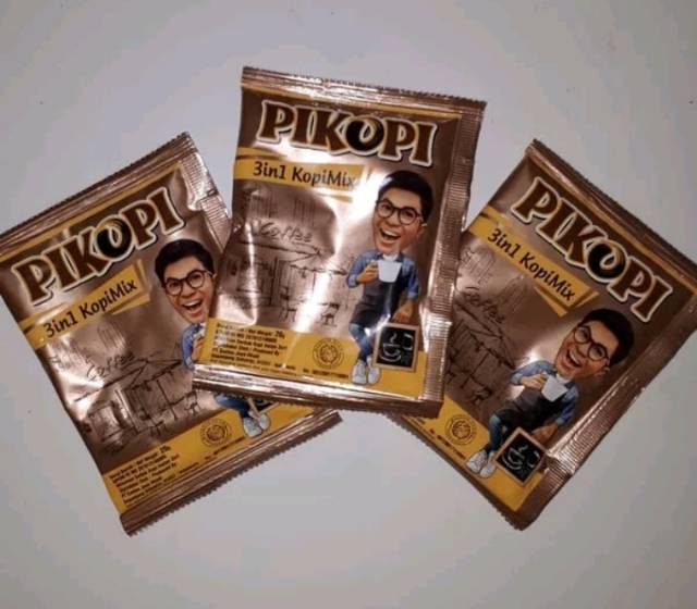 Minuman Sachet Kopi PIKOPI KOPI 3 in 1 mix murah meriahmeriah 1 pcs