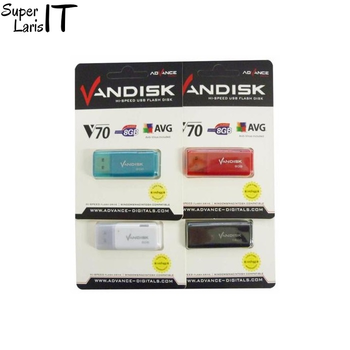 Flashdisk 8GB Vandisk V70 / FD 8GB Original Murah Termurah