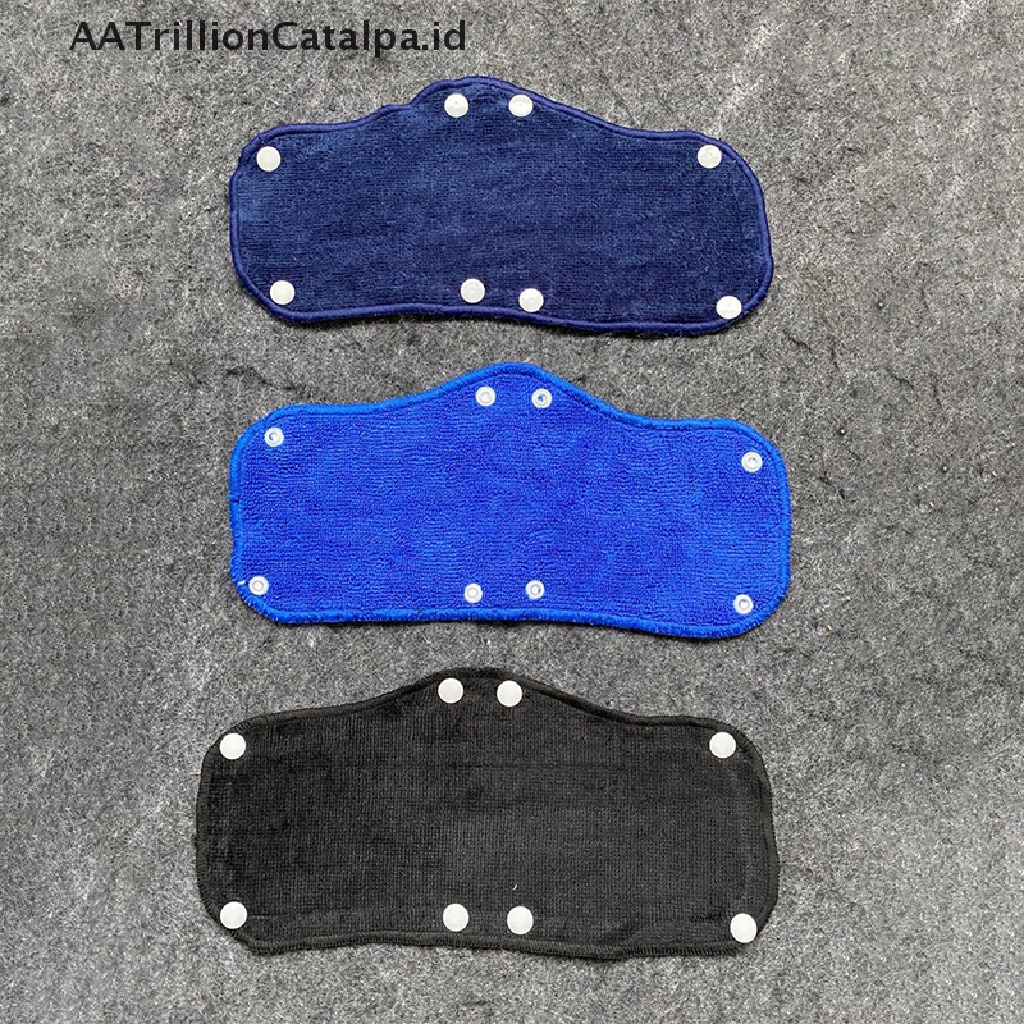 Aatrillioncatalpa 2pcs Sweatband Helm Pengganti Tipe Snap-on Untuk Outdoor