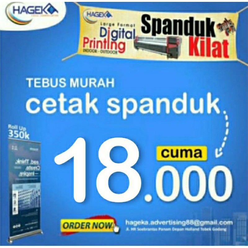 Jual Spanduk Digital Printing Indonesia|Shopee Indonesia