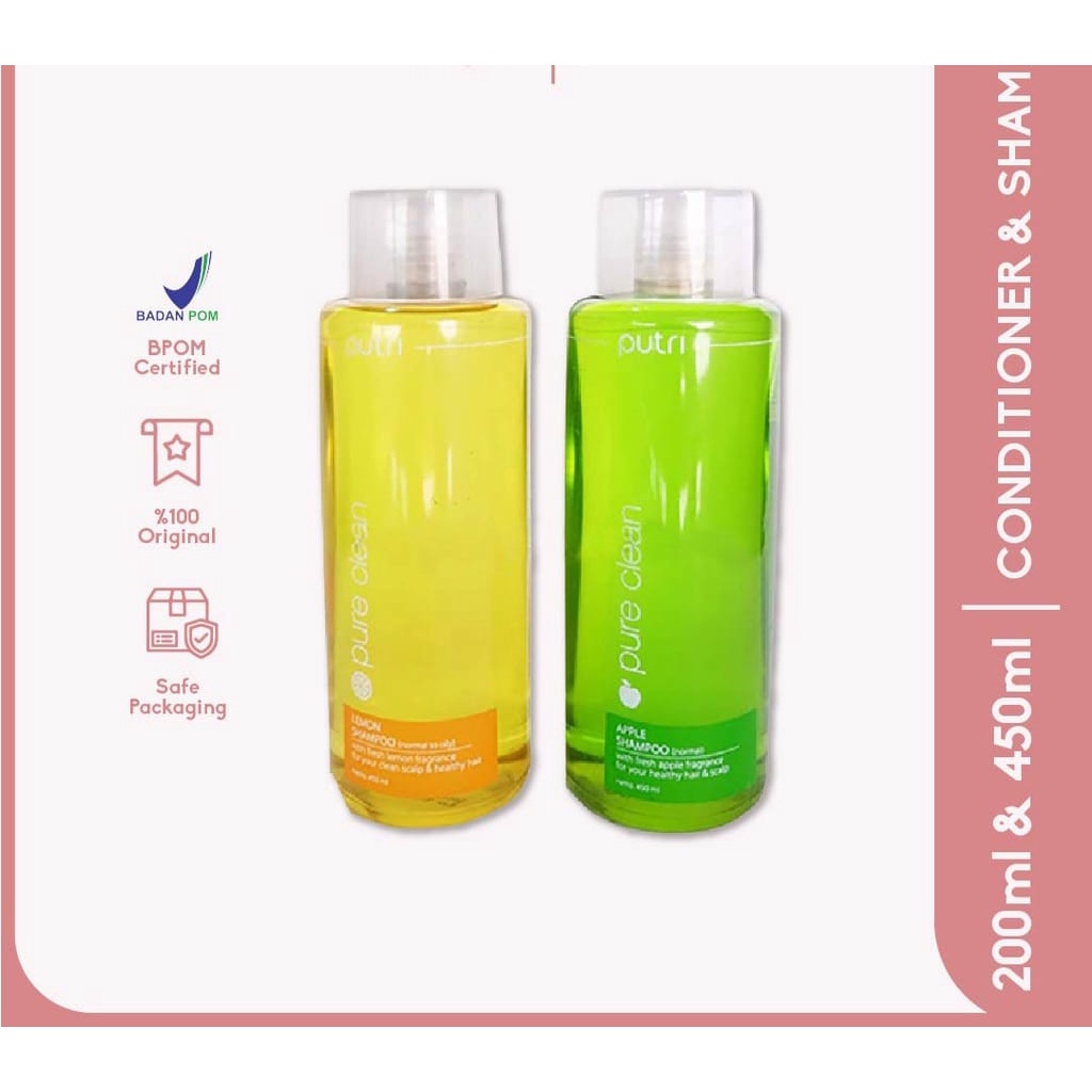 PUTRI CONDITIONER / HAIR TONIC / SHAMPOO 200ML PERAWATAN RAMBUT