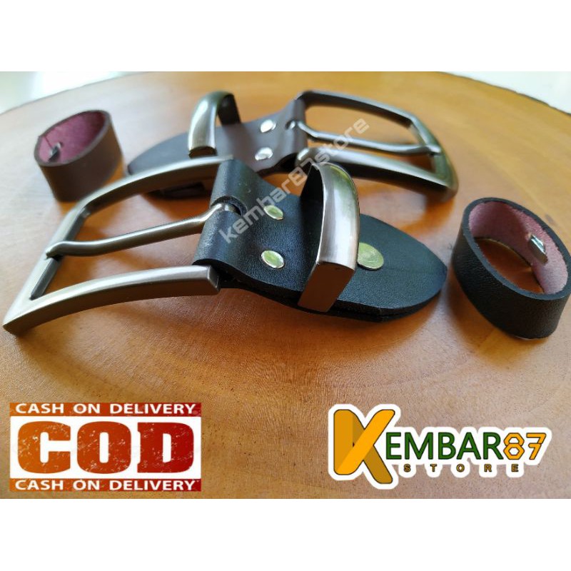 Kepala Gesper / Ikat Pinggang Pria / Sabuk Kopri / Men Belt / Gesper Kulit 4 Cm Murah Keren